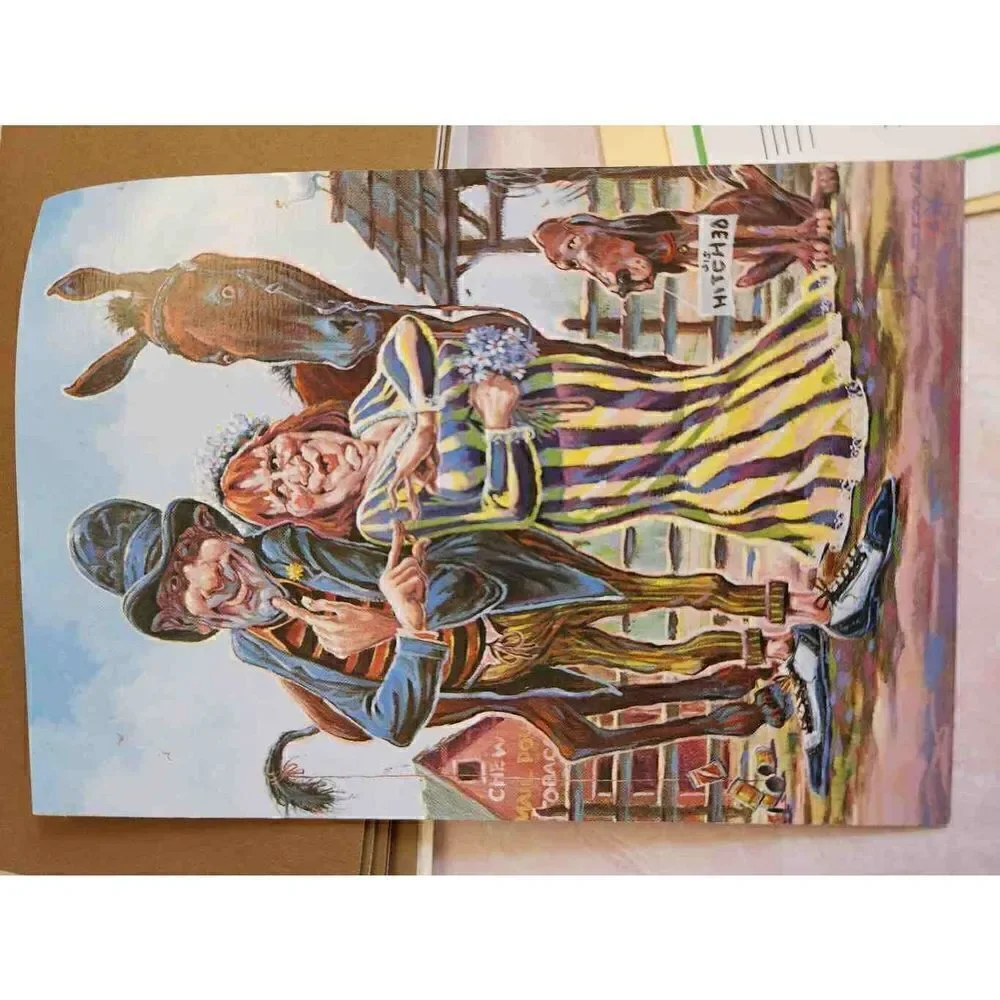 Vintage variety cards